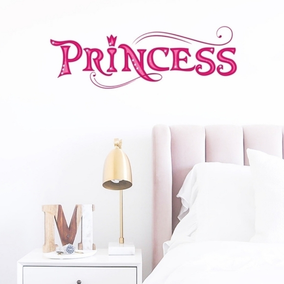 VINYL Wall Decal Princess - Picture 1 of 6